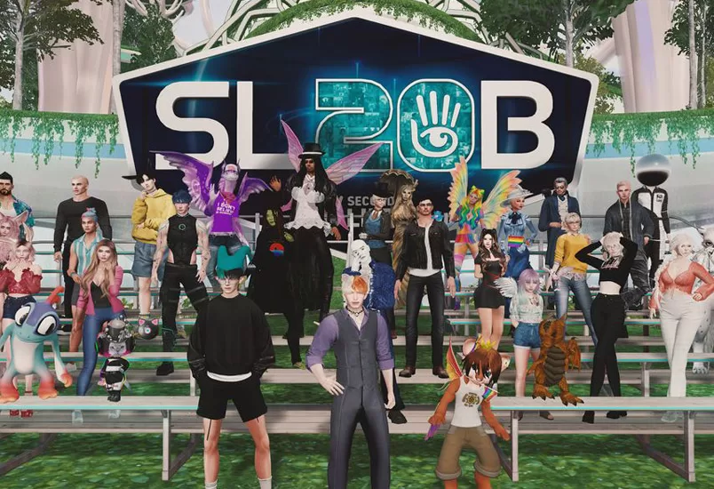 Second Life celebra 20 años de comunidades virtuales con SL20B