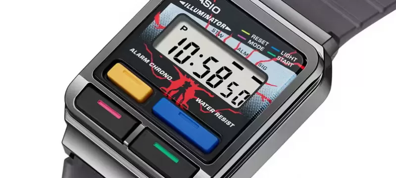 Casio x Stranger Things A120WEST