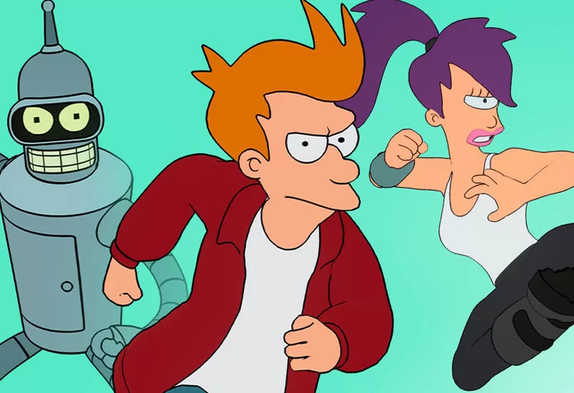 Personajes de Futurama llegan a la isla de Fortnite Batalla Campal