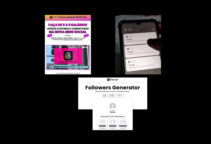 Kaspersky estafas Threads