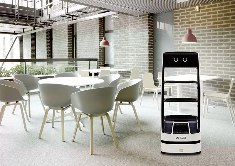 LG CLOi ServeBot el robot pensado para restaurantes y negocios