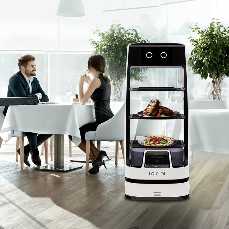 LG CLOi ServeBot modelo LDLTR30