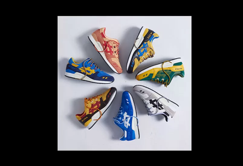 Marvel x Kith coleccion ASICS