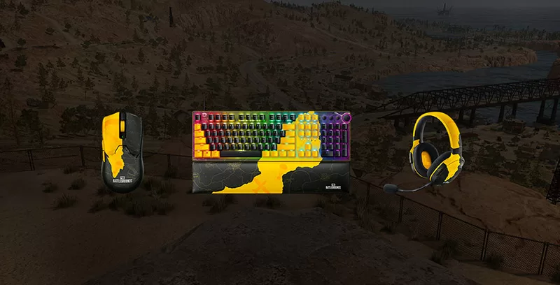 Razer x PUBG Battlegrounds familia