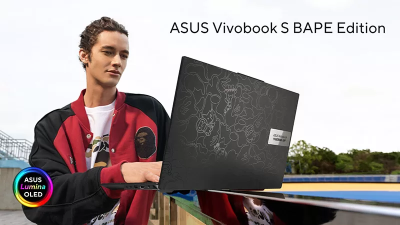 ASUS Vivobook S 15 OLED BAPE Edition con el mejor diseño urbano