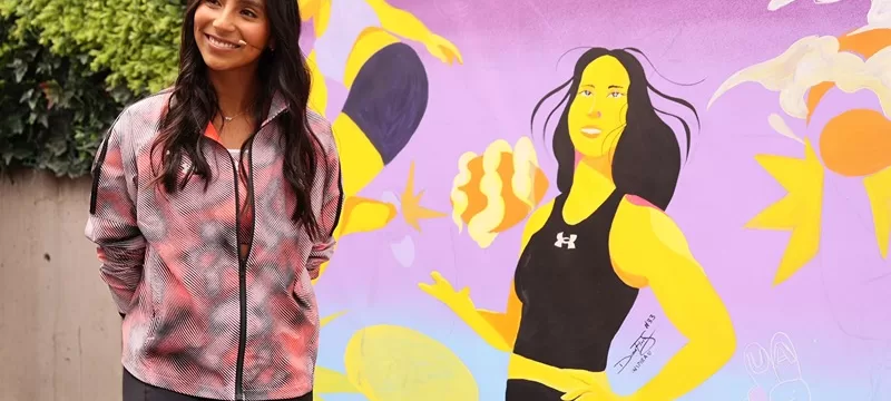 Diana Flores x Under Armour embajadora