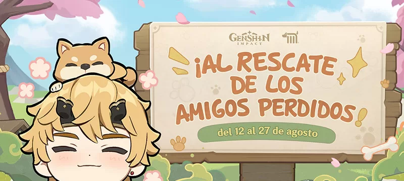 Genshin Impact perros Metro CDMX