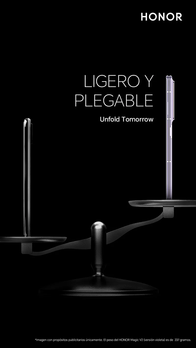 IFA 2023 HONOR Magic V2 ligero
