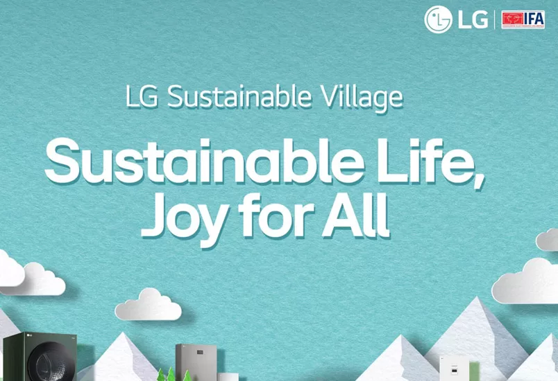 LG Electronics presenta Sustainable Life, Joy for All en IFA 2023