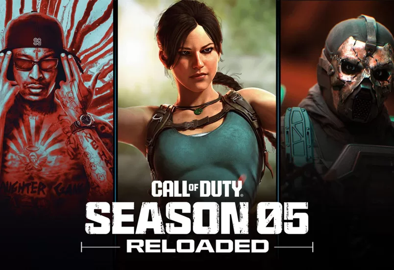 Lara Croft llega a Temporada 05 Recargada en Call of Duty