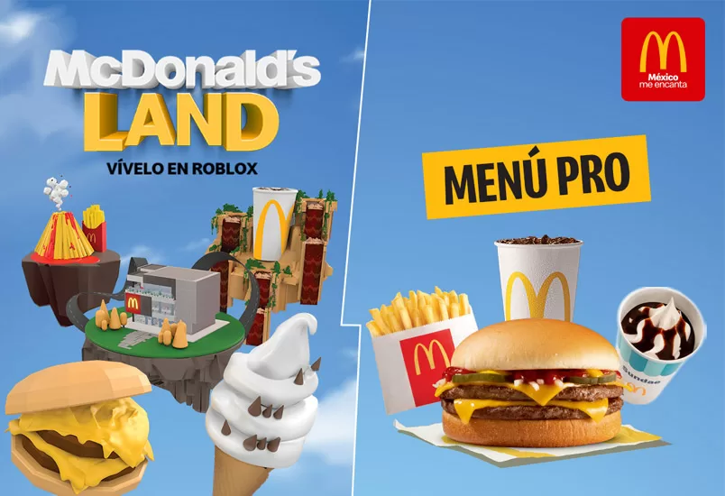 McDonald’s Land la nueva experiencia digital en Roblox