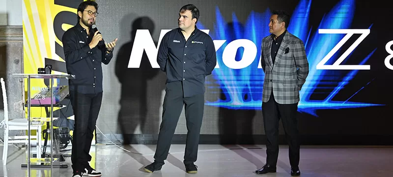 Nikon Z 8 presentacion Mexico José-Jiménez,-Carlos-Rodríguez,-José-Luis-Santana