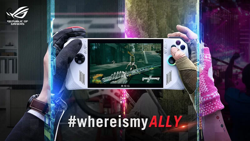 Con ROG Ally y #WhereIsMyAlly de ASUS gana increíbles premios