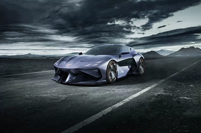 CUPRA DarkRebel concept car; el futuro eléctrico y deportivo de CUPRA