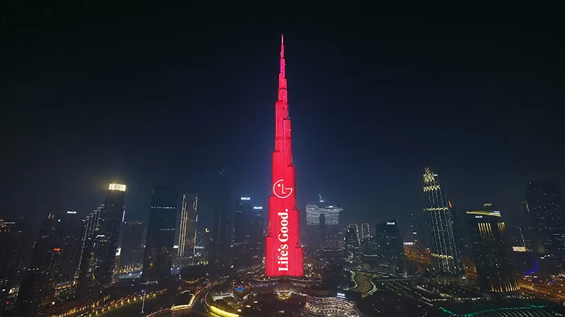 LG Electronics Life's Good campaña Dubai