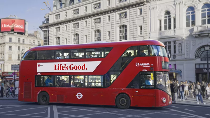LG Electronics Life's Good campaña Inglaterra