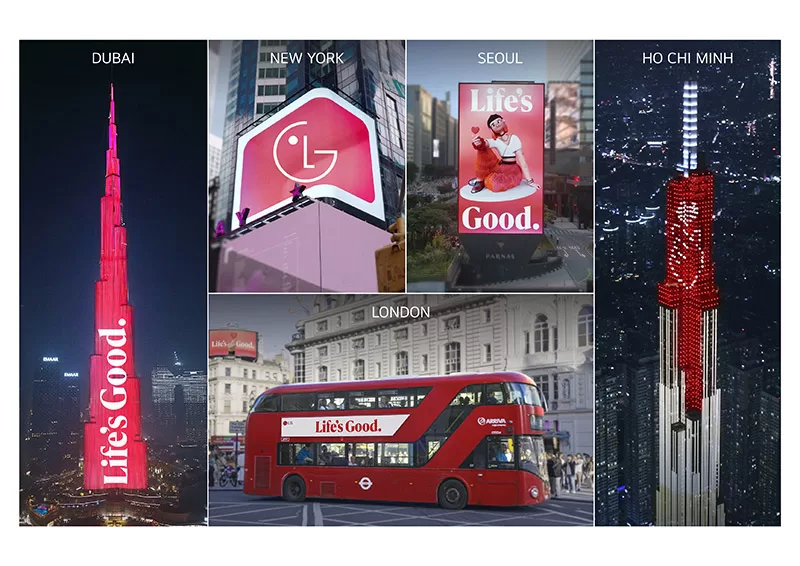 LG Electronics presenta su campaña Life’s Good en todo el mundo