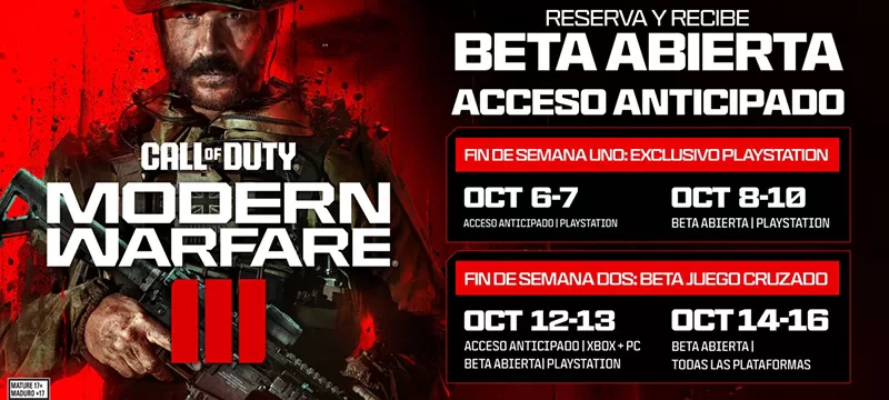 Beta de Call of Duty Modern Warfare III