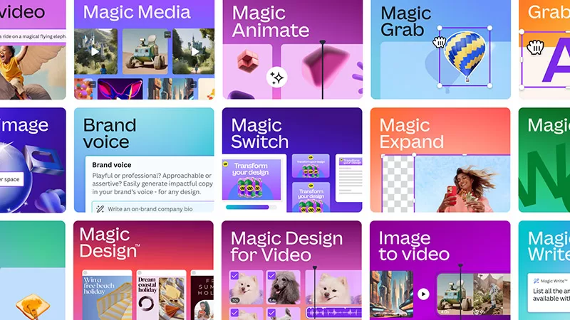 Canva Magic Studio contenido