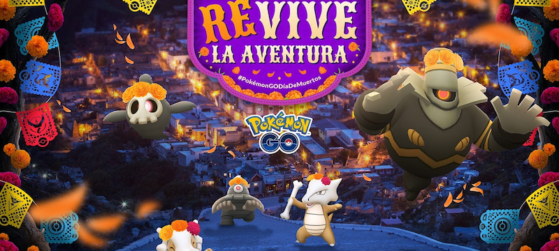 Celebra el Día de Muertos Pokemon