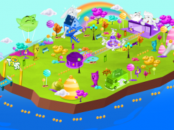 Crayola La emocionante Isla Cotton Candy