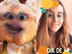 Día de Muertos Snapchat RA