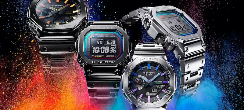 G-SHOCK Polychromatic Accents