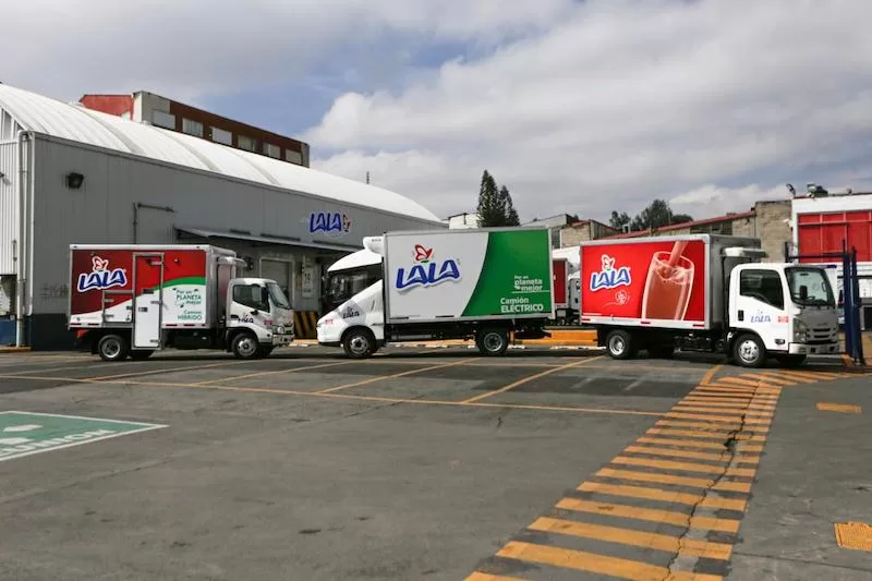 Grupo LALA BYD T45C flotilla