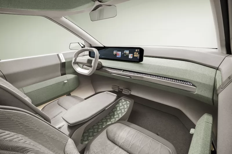 Kia Concept EV3 materiales