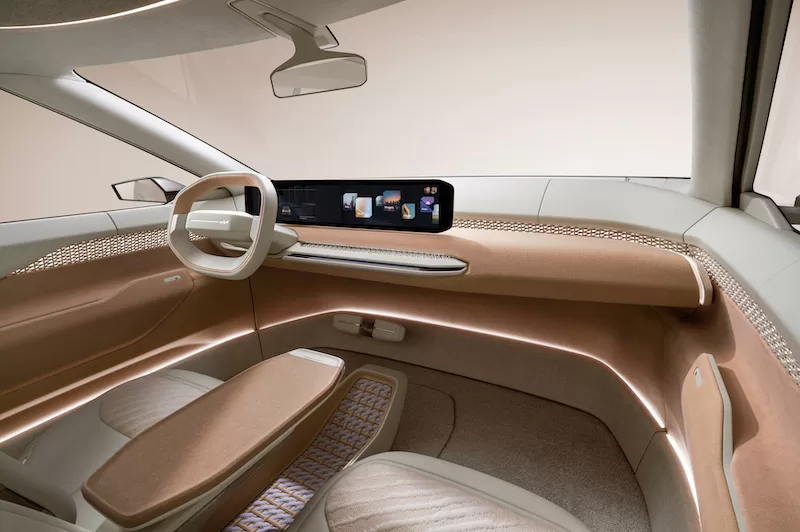 Kia Concept EV4 interior