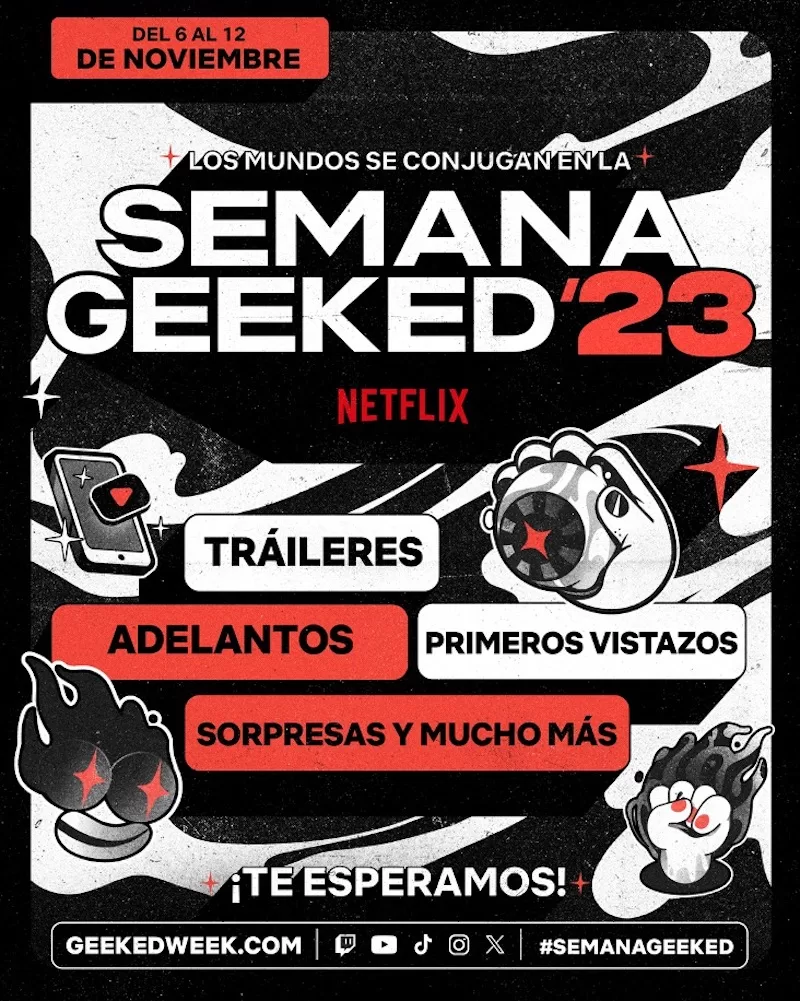 La Semana Geeked de Netflix poster 2023