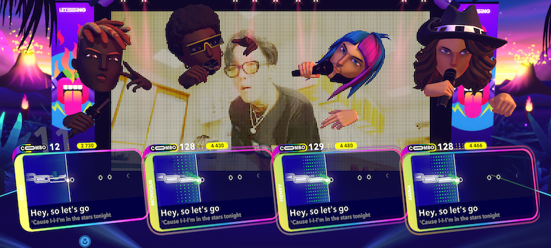 Let’s Sing 2024 cuatro jugadores