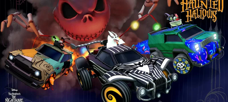 Rocket League Haunted Hallows El Extraño Mundo de Jack