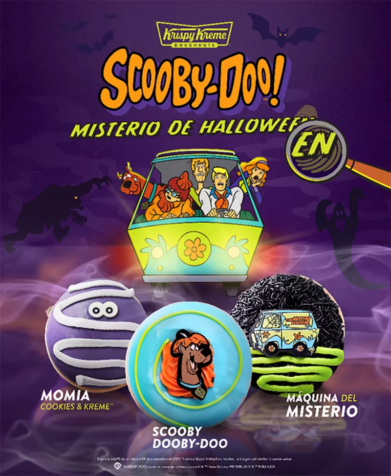 Scooby-Doo x Krispy Kreme donas