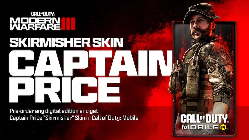 Así consigues a Capitán Price Skirmisher en Call of Duty: Mobile