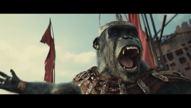 El Planeta de los Simios Nuevo Reino trailer noviembre 2023