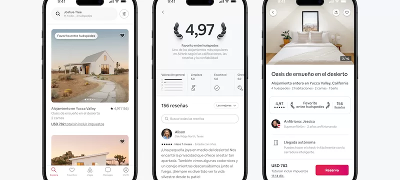 Favoritos entre huéspedes Airbnb