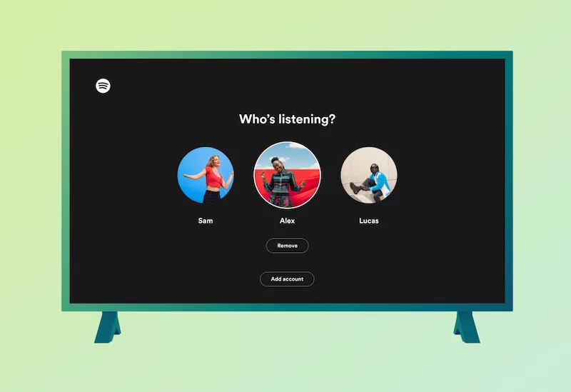Los principales cambios de la nueva imagen de Spotify en TV