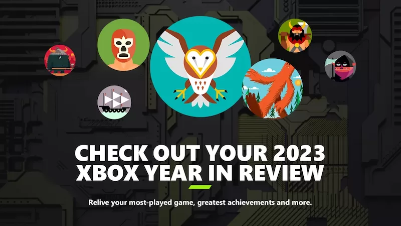 Comparte tu Resumen anual de Xbox con todos tus amigos