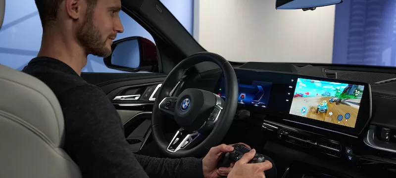 CES 2024 Sistema Operativo BMW 9 juegos