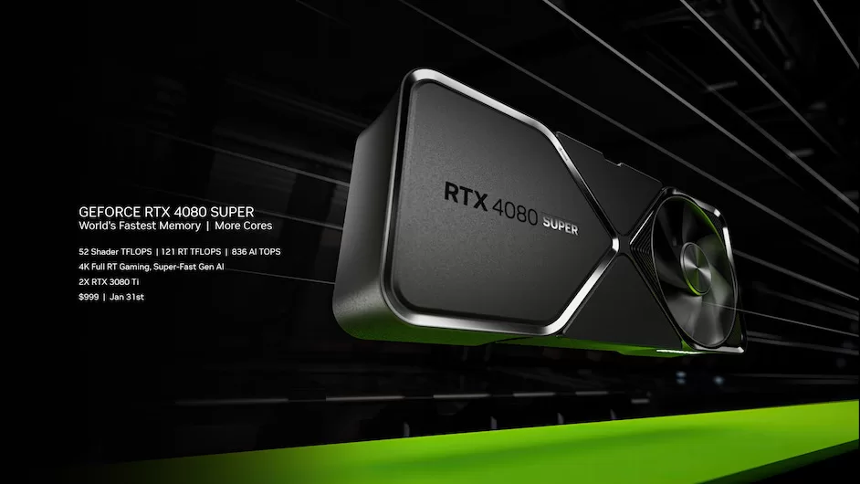 Conoce las tres nuevas GPUs GeForce RTX 40 SUPER de NVIDIA