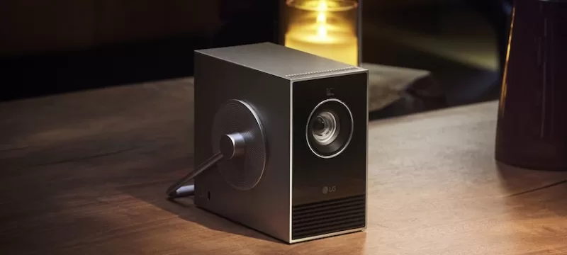 LG CineBeam Qube 4K CES 2024