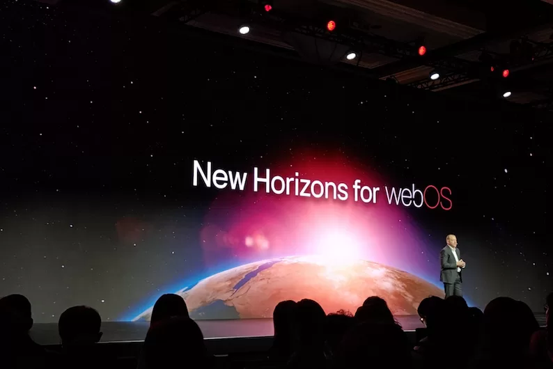 LG OLED webOS 2024 CES 2024 conferencia