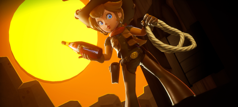 Princess Peach Showtime Vaquera