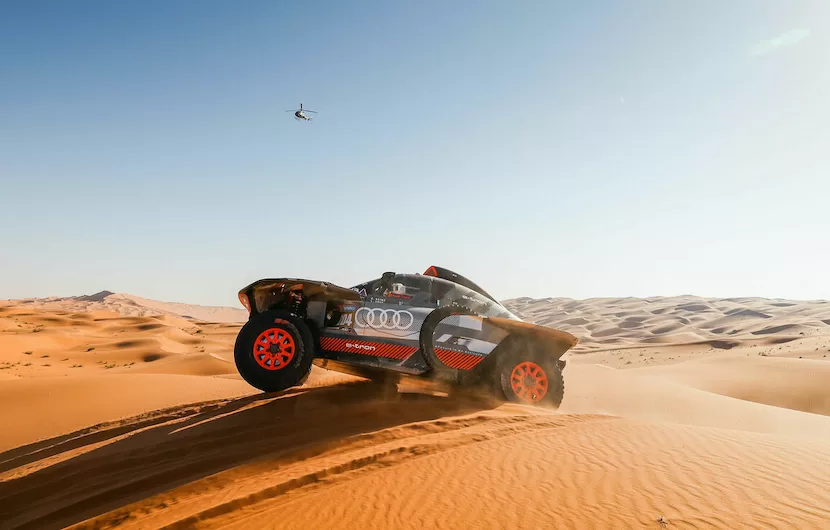 Audi logra una importante victoria en el Rally Dakar 2024