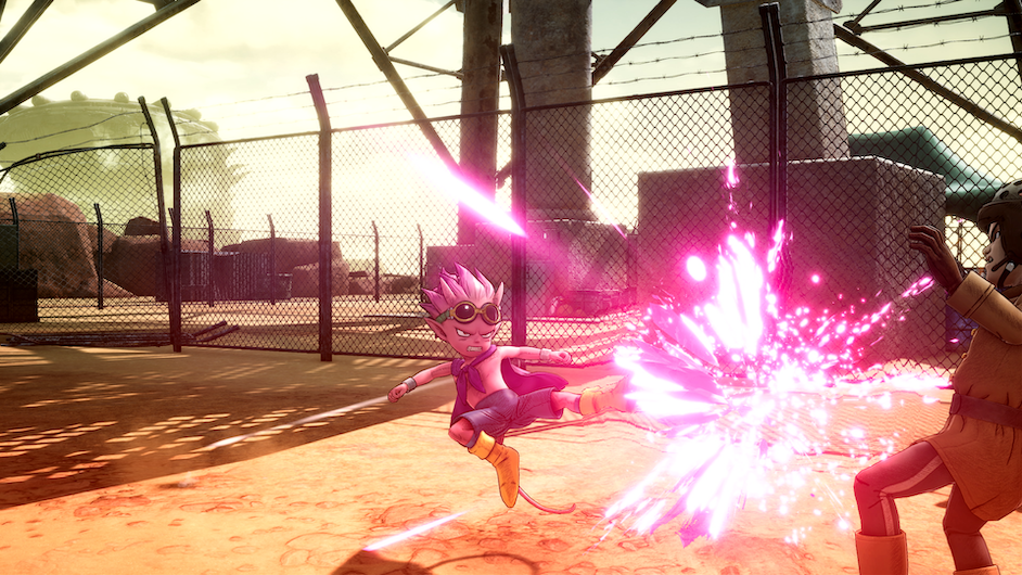 SAND LAND Beelzebub Attacking on Foot