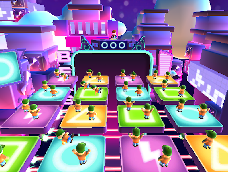 Stumble Guys x MrBeast mapas