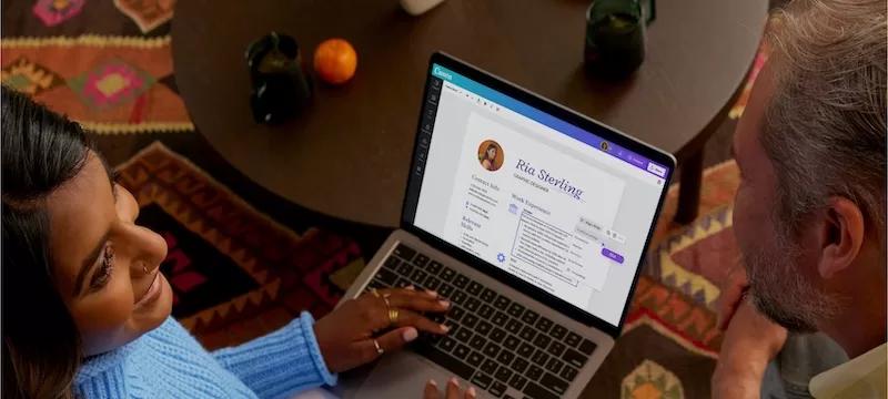 currículums Estudio Canva