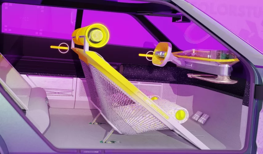 FIAT Concept City Car interior
