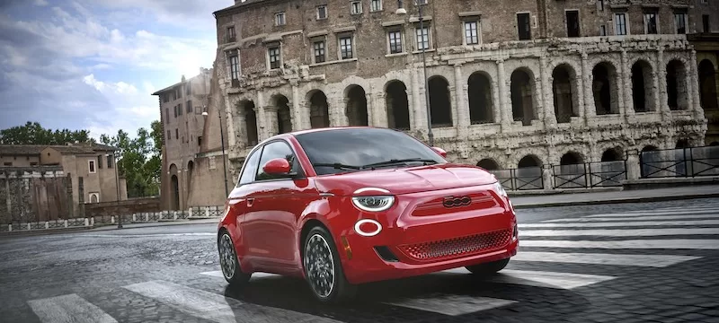 Fiat 500e frente
